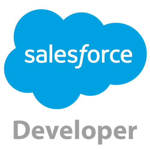 Curso de programación certificado Logo salesforce developer - AEPI